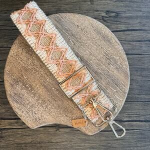 Wide Straw Woven Purse Strap Crossbody Guitar Strap NEW FAST SHIP